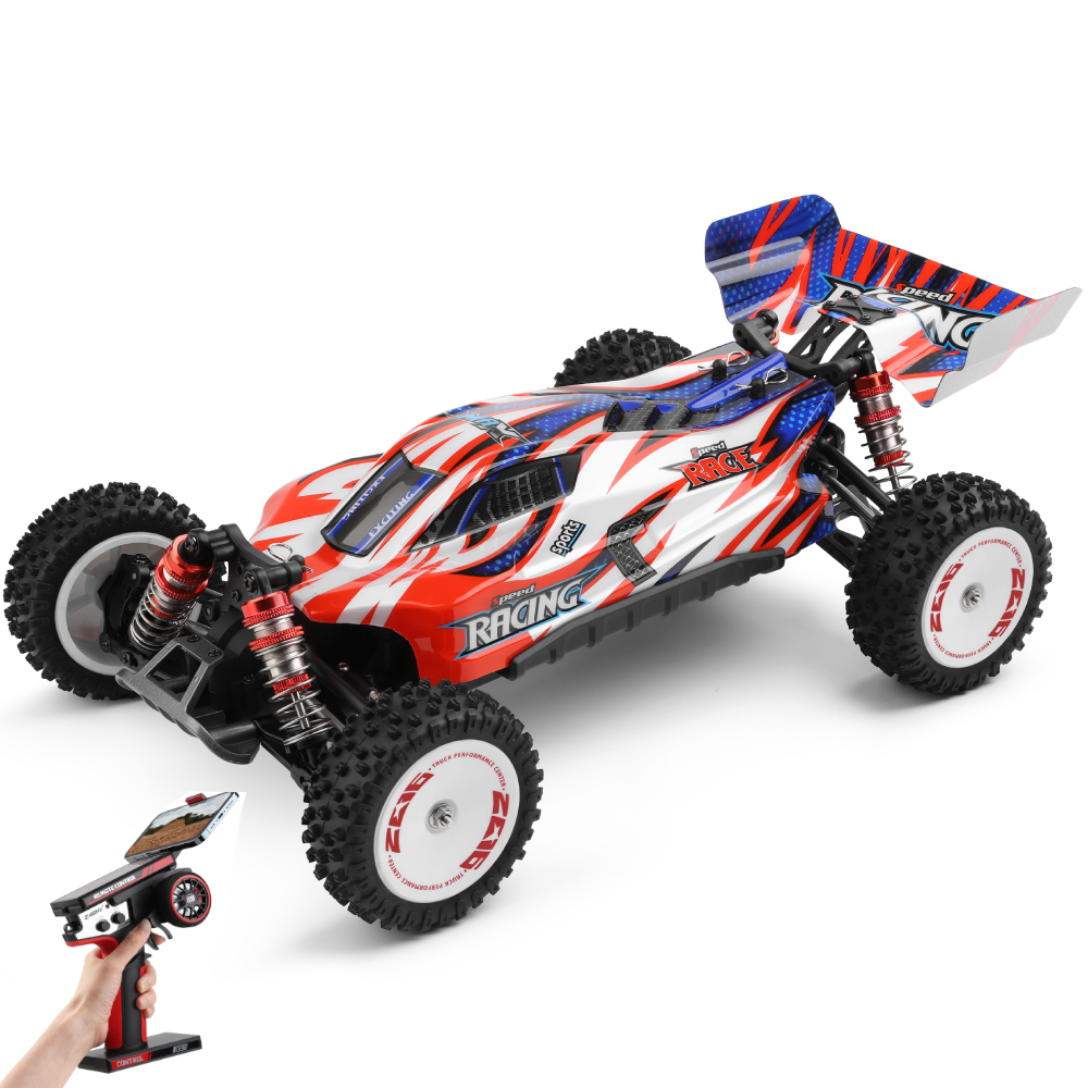 

Wltoys 124008 RTR 1/12 2.4G 4WD 3S Brushless RC Car 60km/h Off-Road Climbing High Speed Truck Full Proportional Vehicles