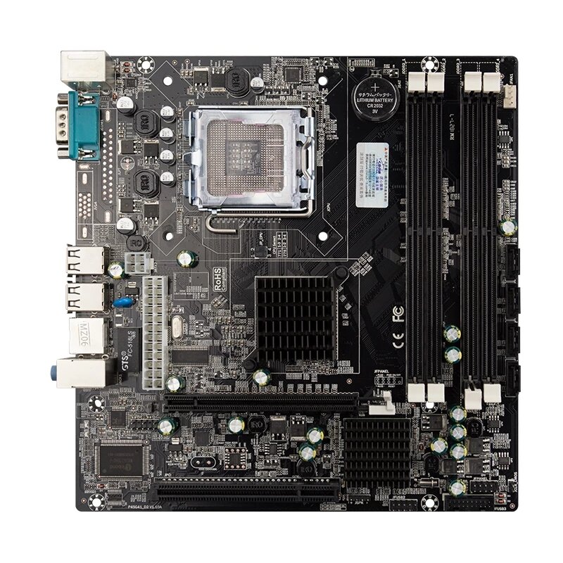 

JingSha P45 Motherboard Intel Chipset Mainboard SATA Port Socket LGA775 DDR2 Support Xeon LGA771