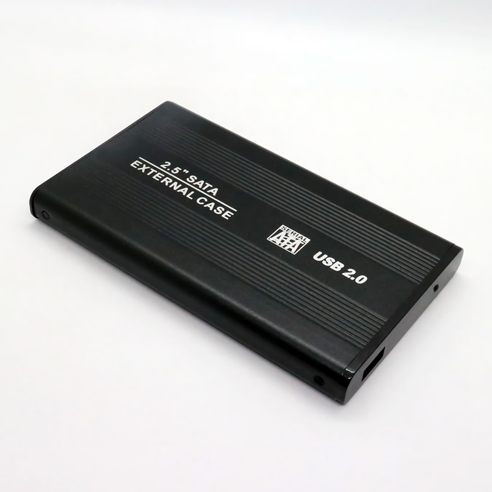 HONWIN 2.5 インチ SSD HDD エンクロージャ SATA – USB 2.0 ソリッド ステート ドライブ ケース ハード ドライブ ディスク エンクロージャ Windows 用