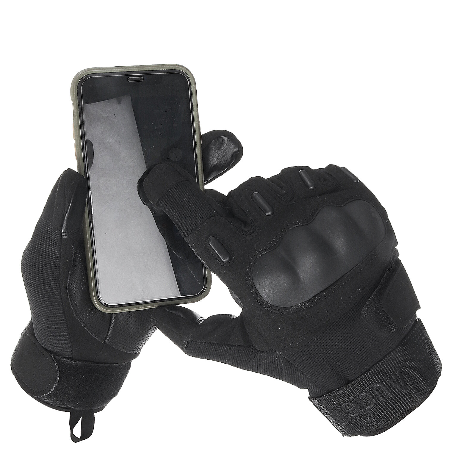 Audew Winter Warm Waterproof Windproof Non-Slip Three-Finger Touch Screen Outdoors Motorcycle Riding...
