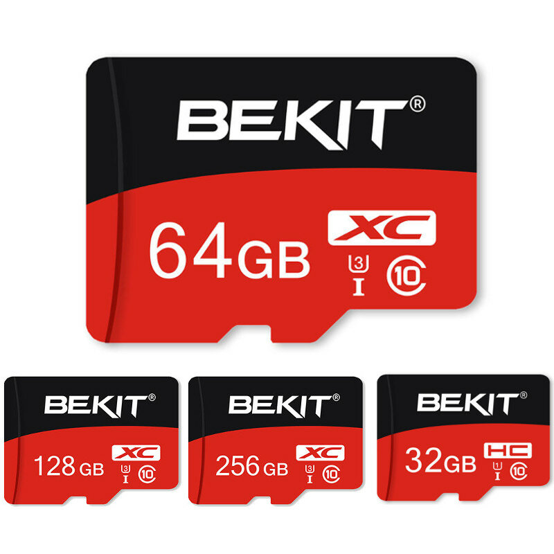 

BEKIT BK-RB 8GB 16GB 32GB 64GB 128GB High Speed TF Memory Card With Adapter For Smart Phone Camera Switch Tablet Speaker