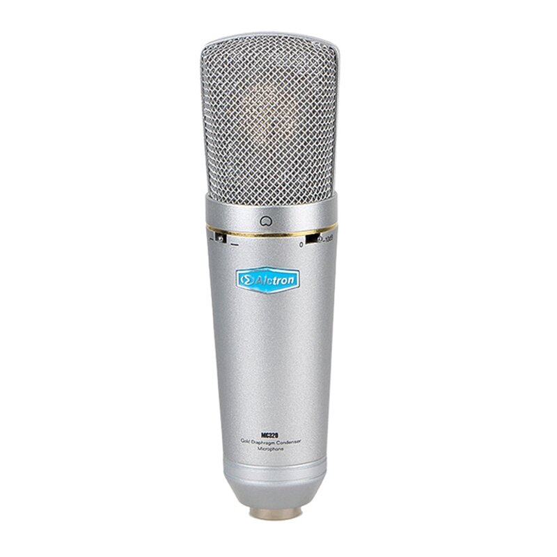 

Alctron MC320 Condenser Microphone Professional Fet for Studios Recording Microphone Live Broadcast Stage Performance