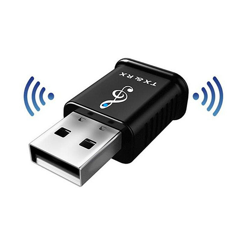 MSD168 2 em 1 mini bluetooth 5.0 USB receptor transmissor adaptador de áudio sem fio para PC TV fone de ouvido