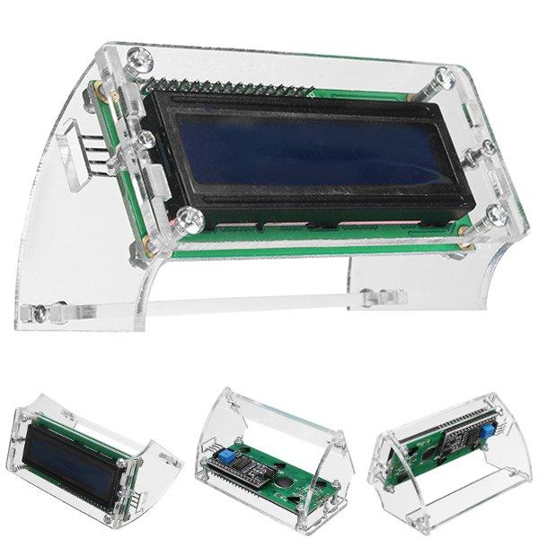 10 stks LCD1602 LCD Shell Voor 1602 Blauw / Geel En I2C 1602 Blauw / Geel Groen Achtergrondverlichti