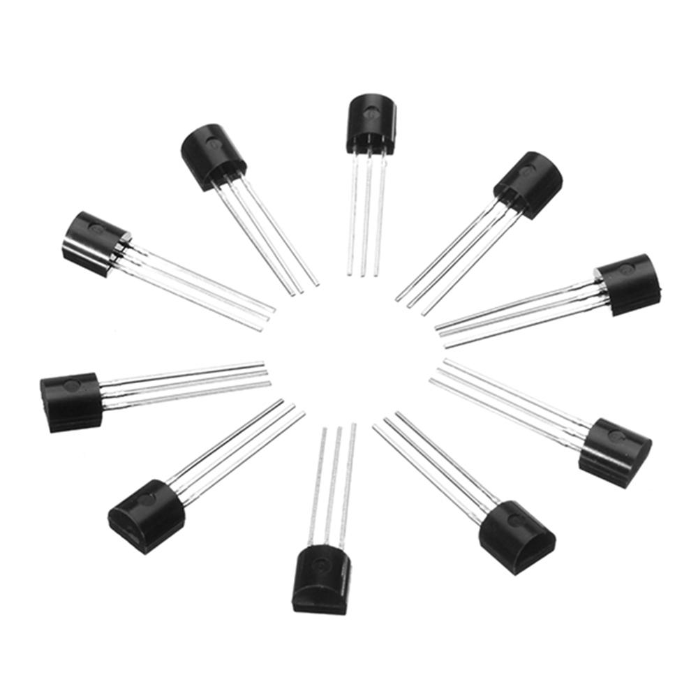 10Pcs TO-92 Triode Transistor BC547 BC557 NPN PBP Low Power Transistors