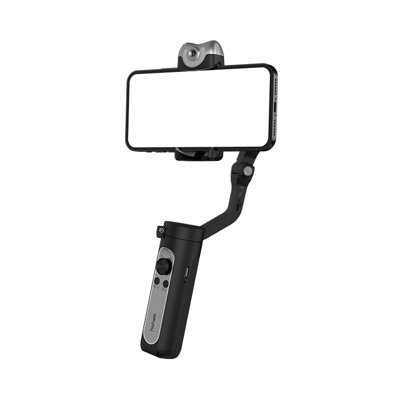 Hohem V2 AI Follow Shot 3-assige gebalanceerde anti-shake selfie stick mobiel slimme herkenning card