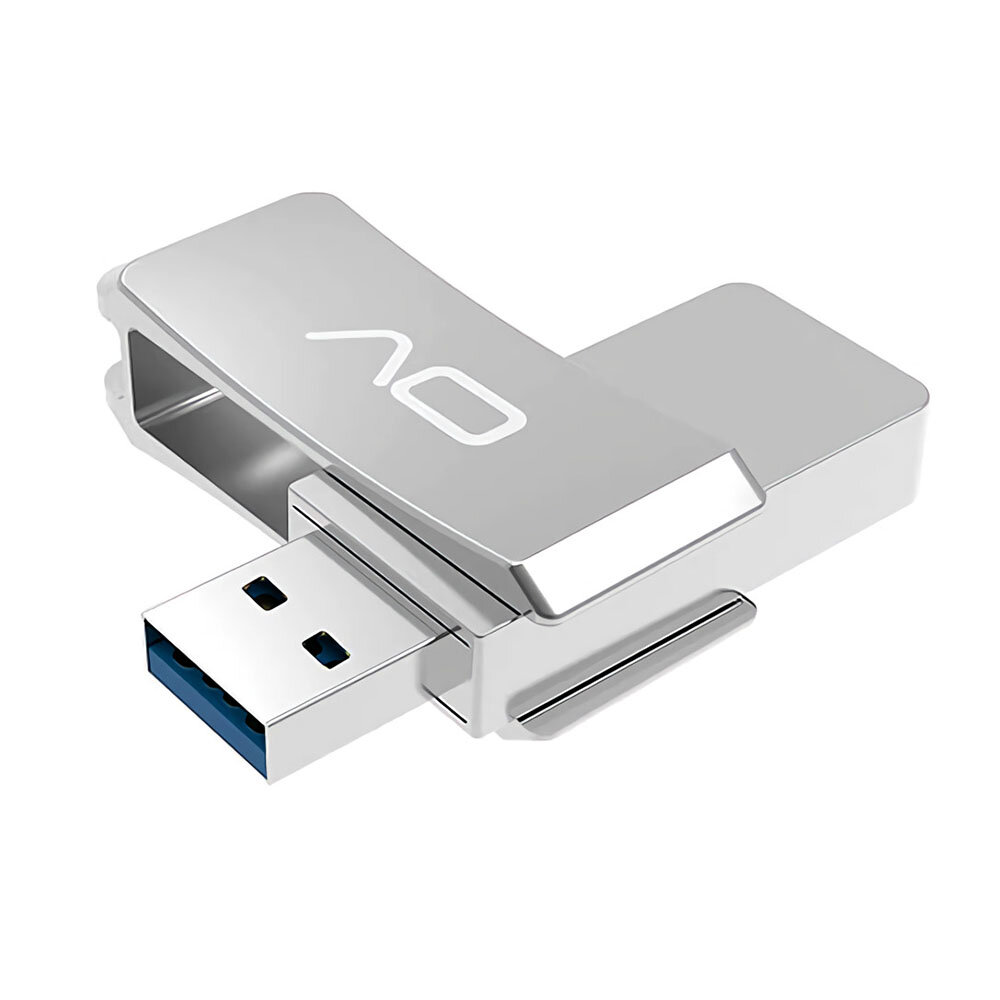 

OV V32 256G USB3.1 Flash Drive USB Memory Disk 128G 32G 64G 360° Rotation Metal Pendrive Up to 255MB/S U Disk