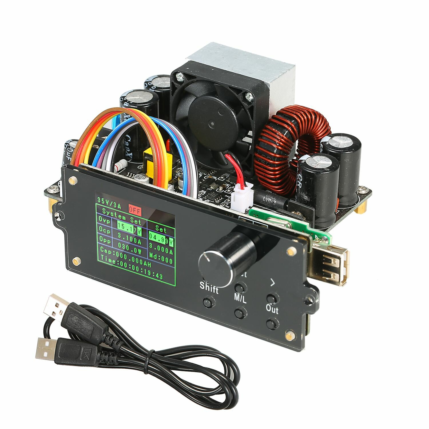 

DPX6012S Constant Voltage Current Step Down Module Communication Digital Power Supply Voltage Converter LCD Voltmeter