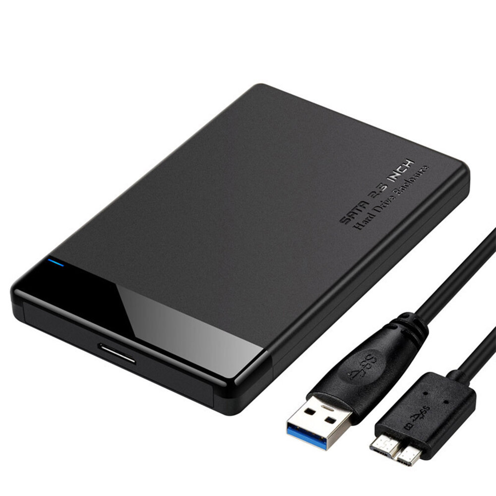 電子収量2.5インチUSB 3.0 SATA SSD外付けハードドライブエンクロージャ6TB 5Gbpsモバイルメカニカルハードディスクケースノートブックソリッドステート