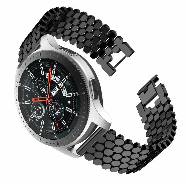 Bakeey Uniek design metalen visschaal horlogeband voor Amazfit Smart Watch 2