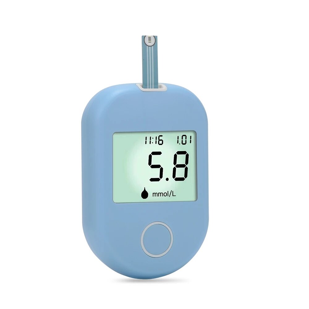 

Blood Glucose Meter Glucometer Kit Blood Sugar Monitor 50pcs Test Strips Lancets Blood Sugar Monitor Medical Diabetes Te