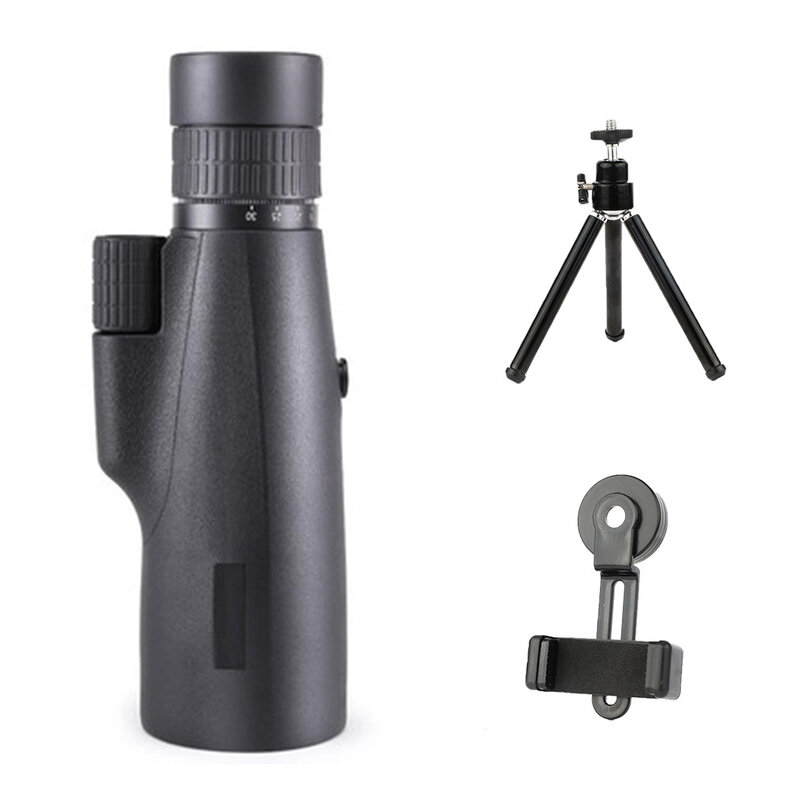 IPRee® 10-30x50 Telescope with Tripod Zoom Cell Phone Clip Outdoor HD Monoculars Waterproof Shockproof Hunting Camping Trips