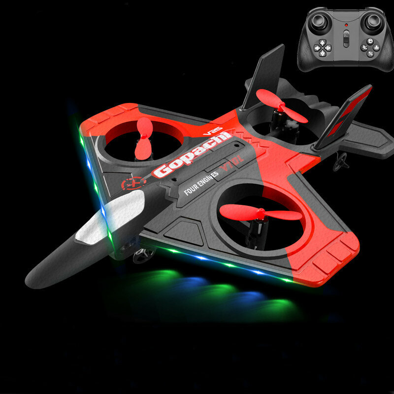 4DRC V25 2.4G Stunt Flight Slide Start 360° Filp 15min Flugzeit LED EVA RC Drone Quadcopter RTF
