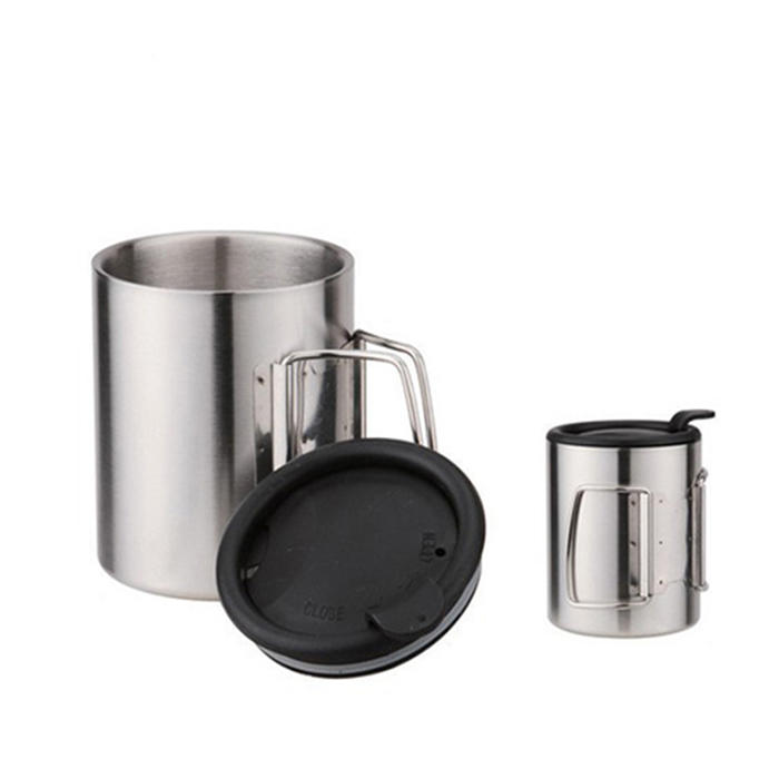 Fire-Maple 220ml Portable Camping Picnic Cup Stainless Steel Light Weight 115g Water Mug FMP-301