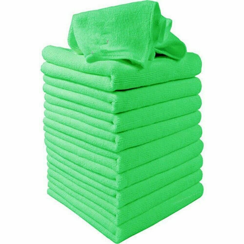 10Pcs Microfibre Cleaning Car Soft Cloth Washing Cloth Towel 30x30cm Water Suction Auto Home Washing Duster Towel