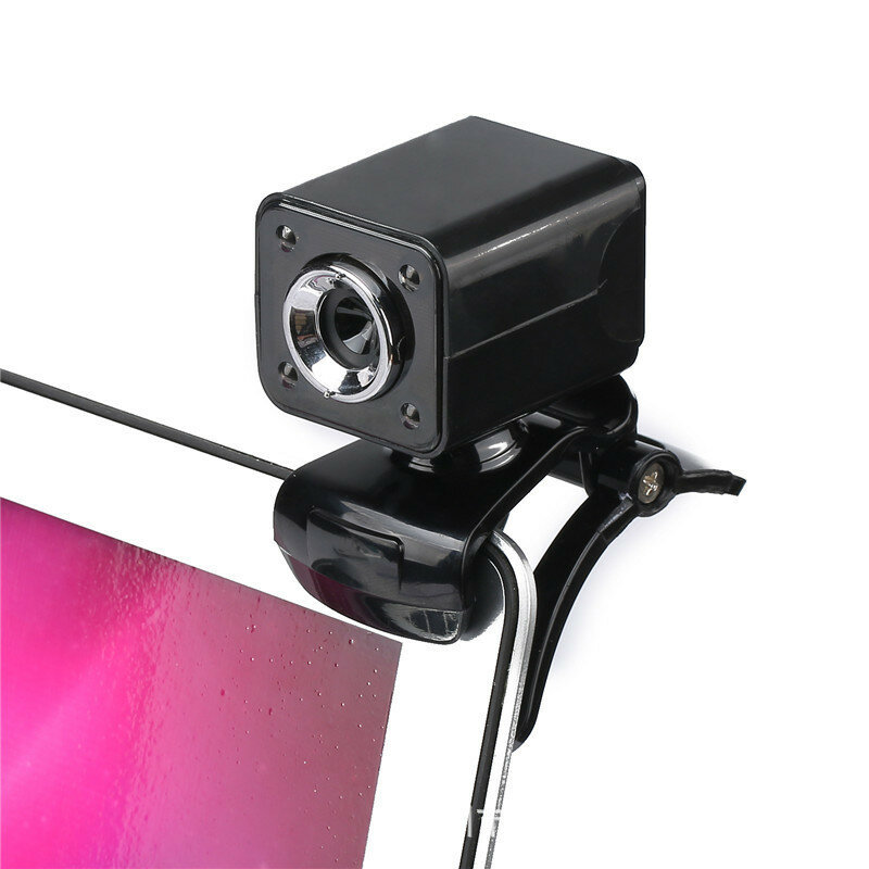 360 ? rotatie USB HD webcam camera met ingebouwde microfoon LED nachtzicht voor pc laptop desktop co