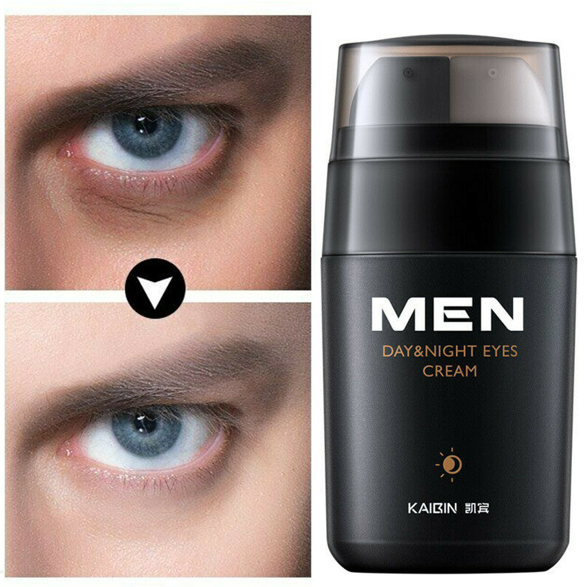 

Men Eye Cream Anti Wrinkle Serum Treatment Moisturizing Dark Circles Remove Bag