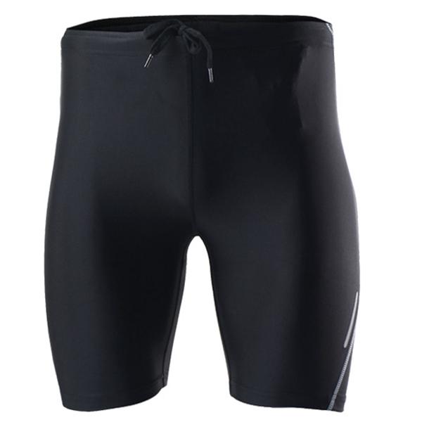 ARSUXEO Pantalones cortos para correr para hombre Medias de compresión Capa base Ropa interior Pantalones cortos Leggings de bicicleta