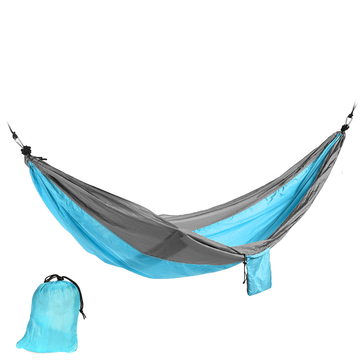 IPRee? 250x140cm Tweepersoonshangmat Parachute Hangmat Hangend Slaapbed Schommelstoel Outdoor Campin