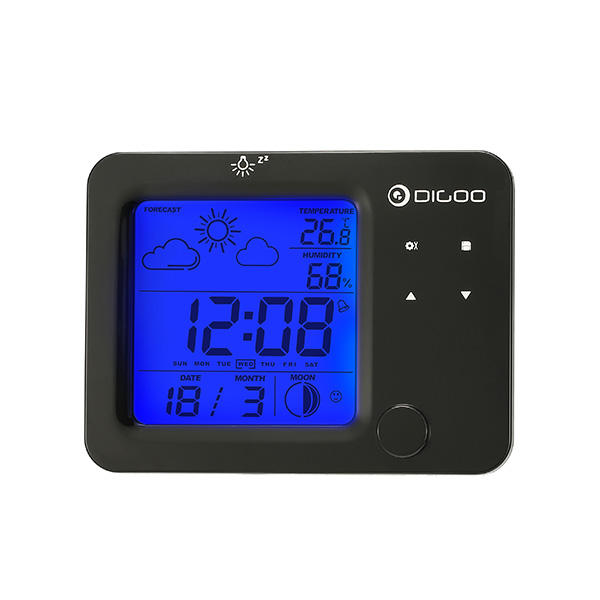DIGOO Digital Wireless Weather Station Sensor Hygrometer Forecast Thermometer