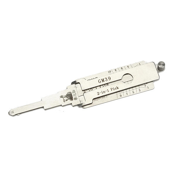 Lishi GM39 2 in 1 Car Door Lock Pick Decoder Unlock Tool Lock Picks Tools