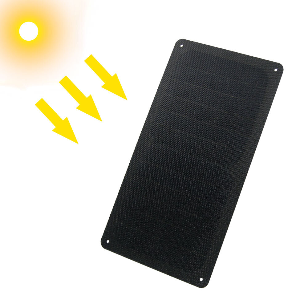 15W Solar Panel Flexible 5V Puerto de carga USB Teléfono Batería Cargador Generador de energía cámping Viaje