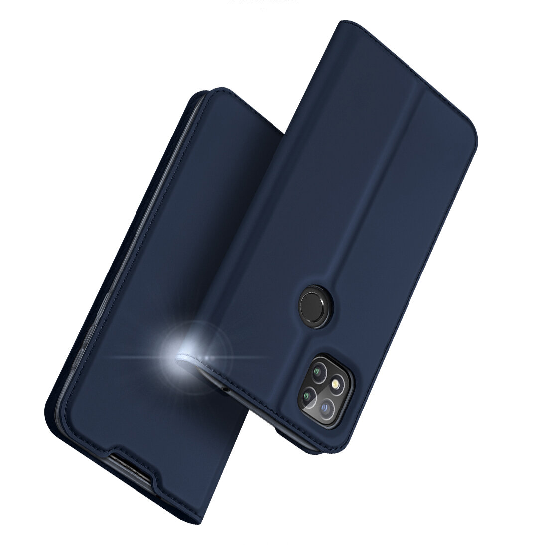 

DUX DUCIS for Xiaomi Redmi 9C Case Magnetic Flip with Card Slot Stand Shockproof PU Leather Full Cover Protective Case N
