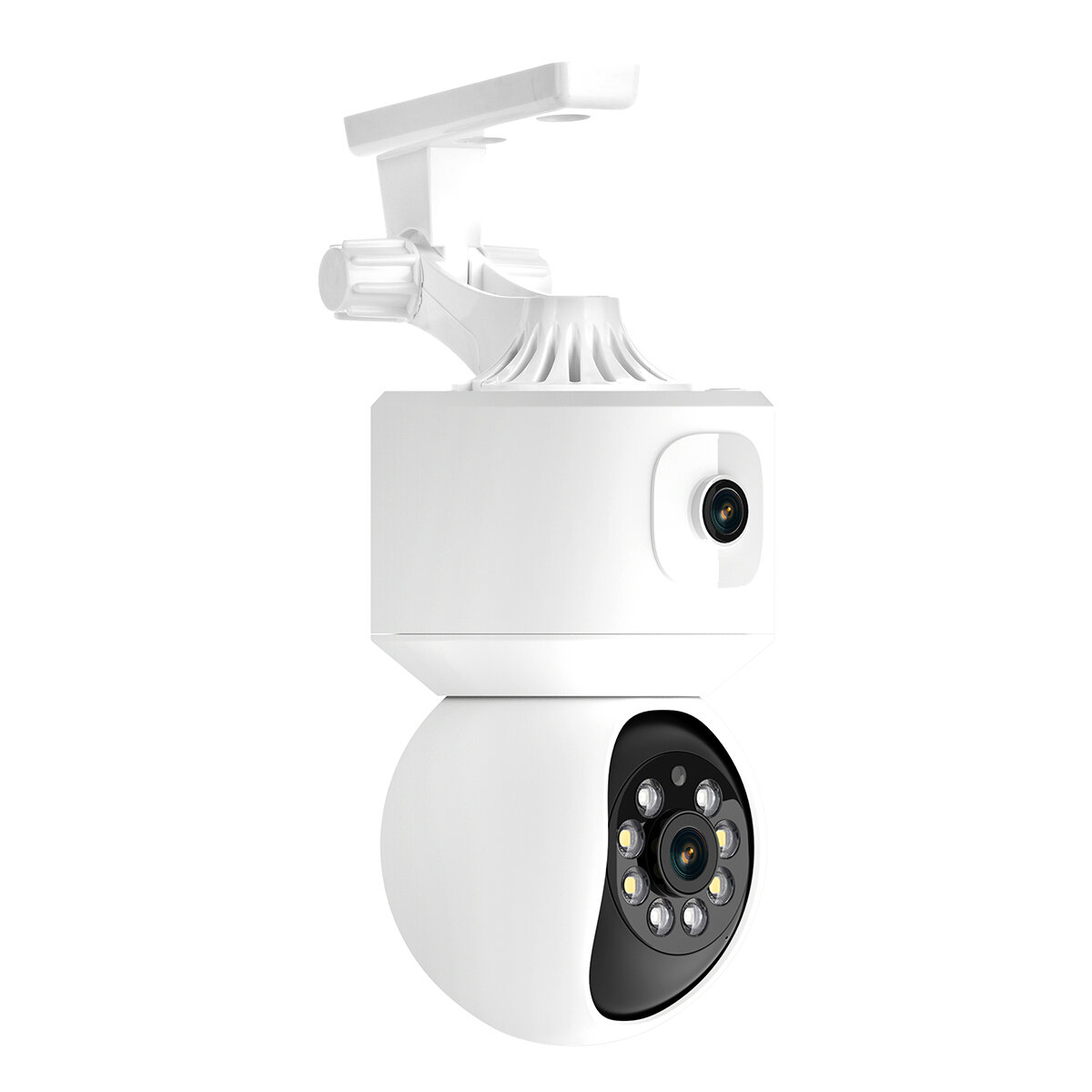

ESCAM QF010 2x2MP Two Lens Dual Perspectives Pan/Tilt Motion Detection Cloud Storage Waterproof WiFi IP Camera with Two