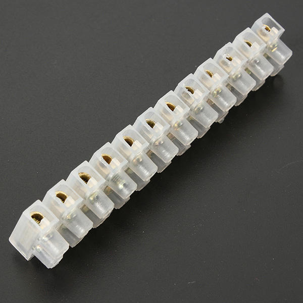 Wire Connection 12 Position Barrier Terminal Strip Block