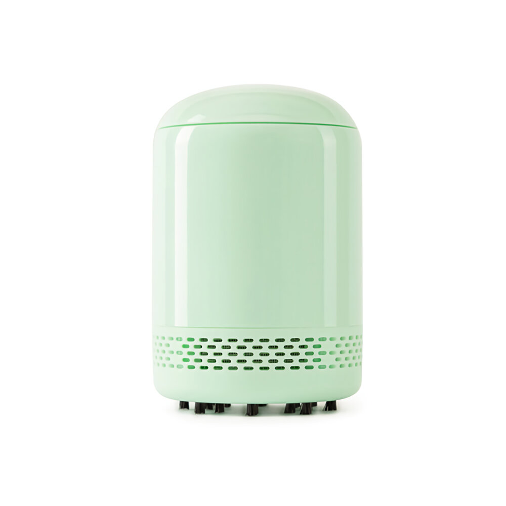 White/Pink/Green Portable Desktop Mini Vacuum Cleaner Small USB Rechargeable Home Desktop Scraps Dust Machine