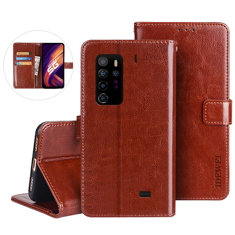 

Bakeey for Ulefone Armor 11 5G/ Ulefone Armor 11T Case Magnetic Flip with Multiple Card Slot Folding Stand PU Leather Sh