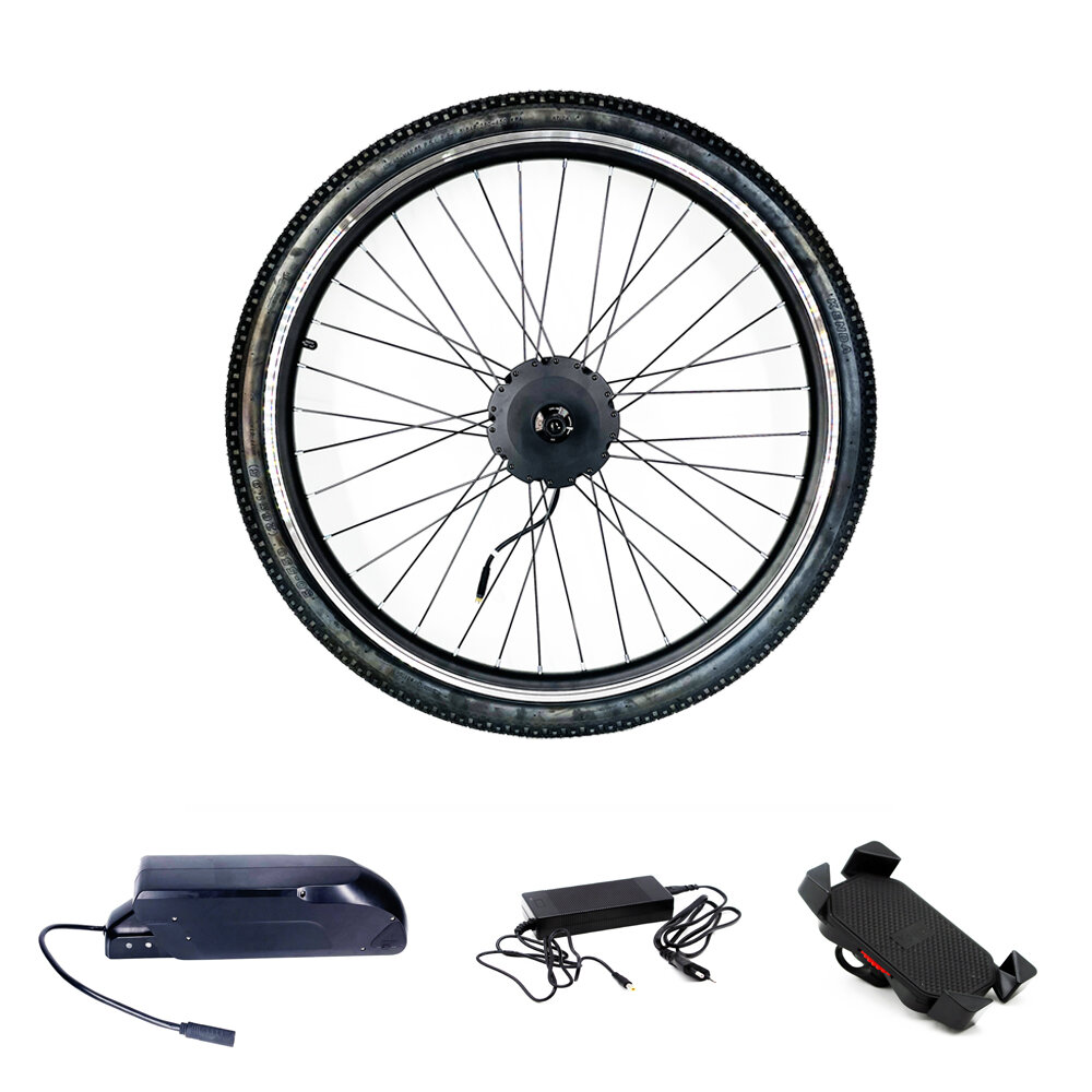 

iMortor F1 700*23c MTB Wheel Hub Motor Set Universal e-bike Battery Bicycle Conversion Kit EU Plug with Phone Holder