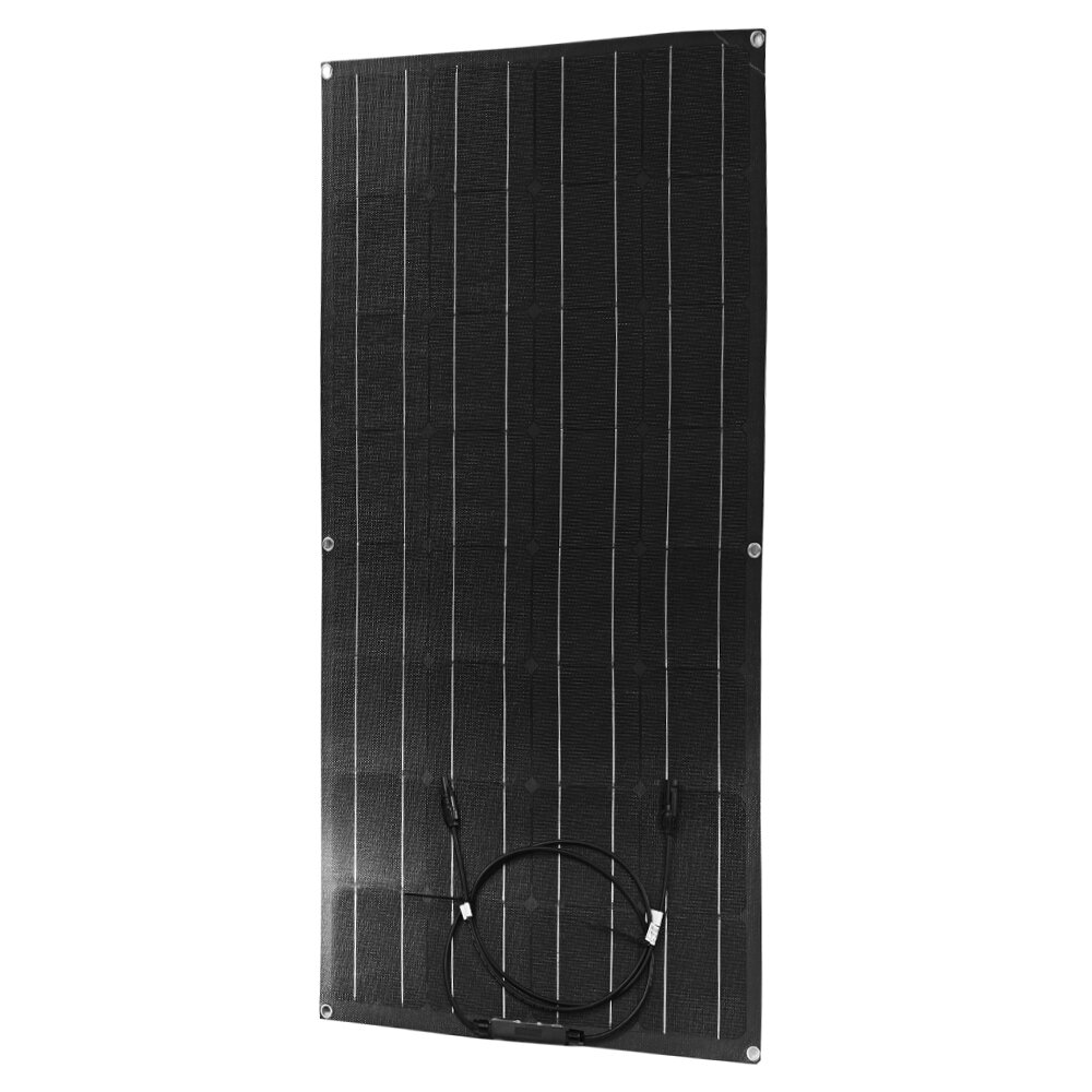 

18V 100W Sunpower Полугибкая солнечная панель Монокристаллическая силиконовая ламинированная солнечная панель 1050 * 540