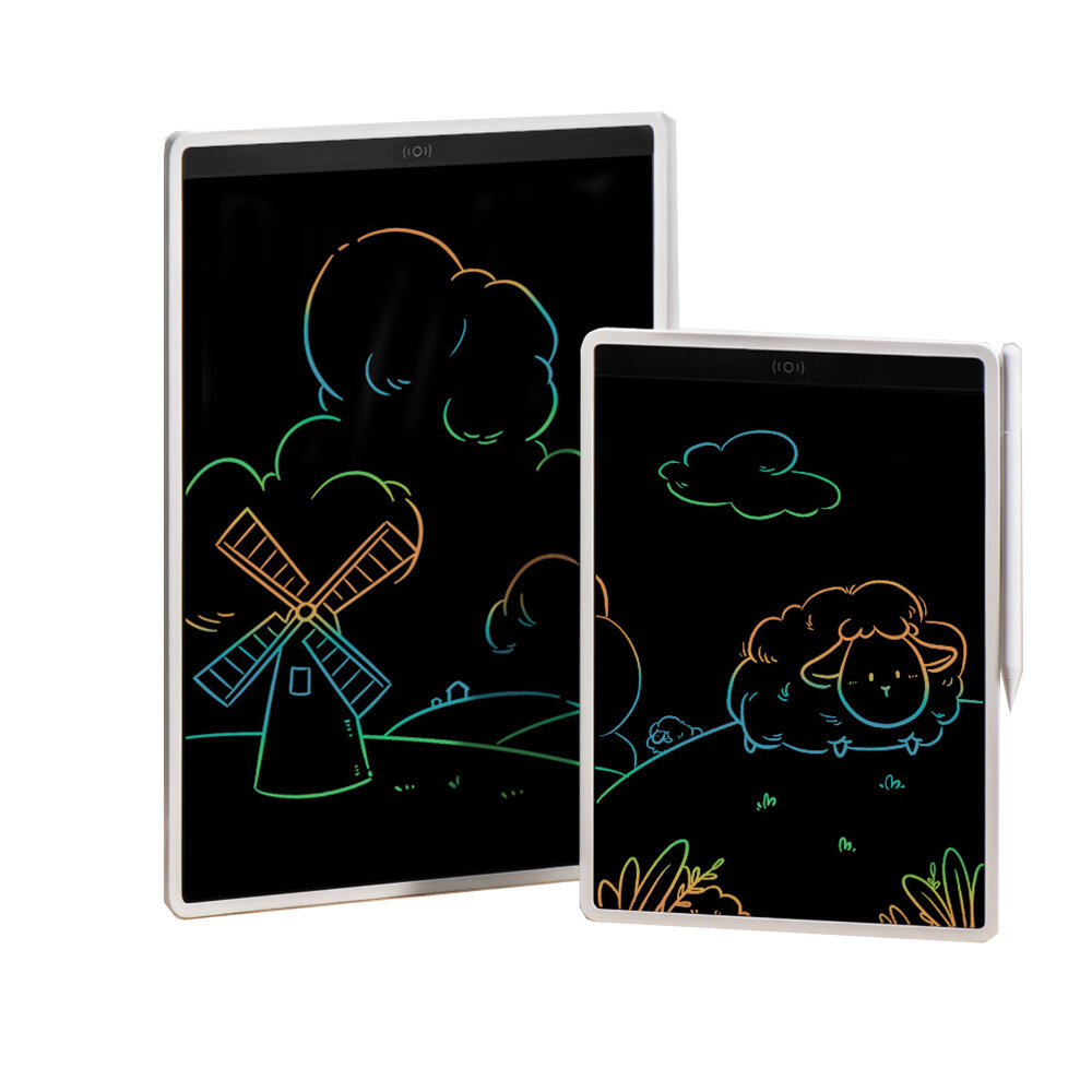 Xiaomi Mijia 13,5 inch LCD Tekentablet Schrijven Zwart Bord Eén-toets Wis Scherm Oogbescherming Draagbaar Kleurrijk Handschrift Pad voor Kinderen