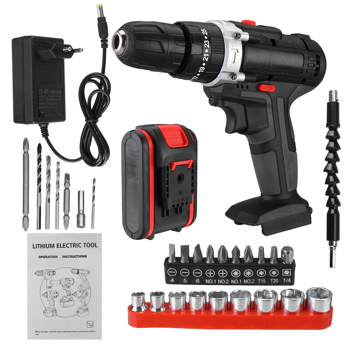 best price,electric,drill,screwdriver,with,2,batteries,coupon,price,discount