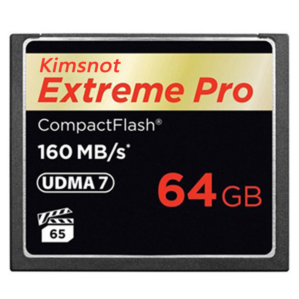 Kimsnot Extreme Pro Memory بطاقة Compact Flash بطاقة 32G 64G 128G 256G UDMA 7