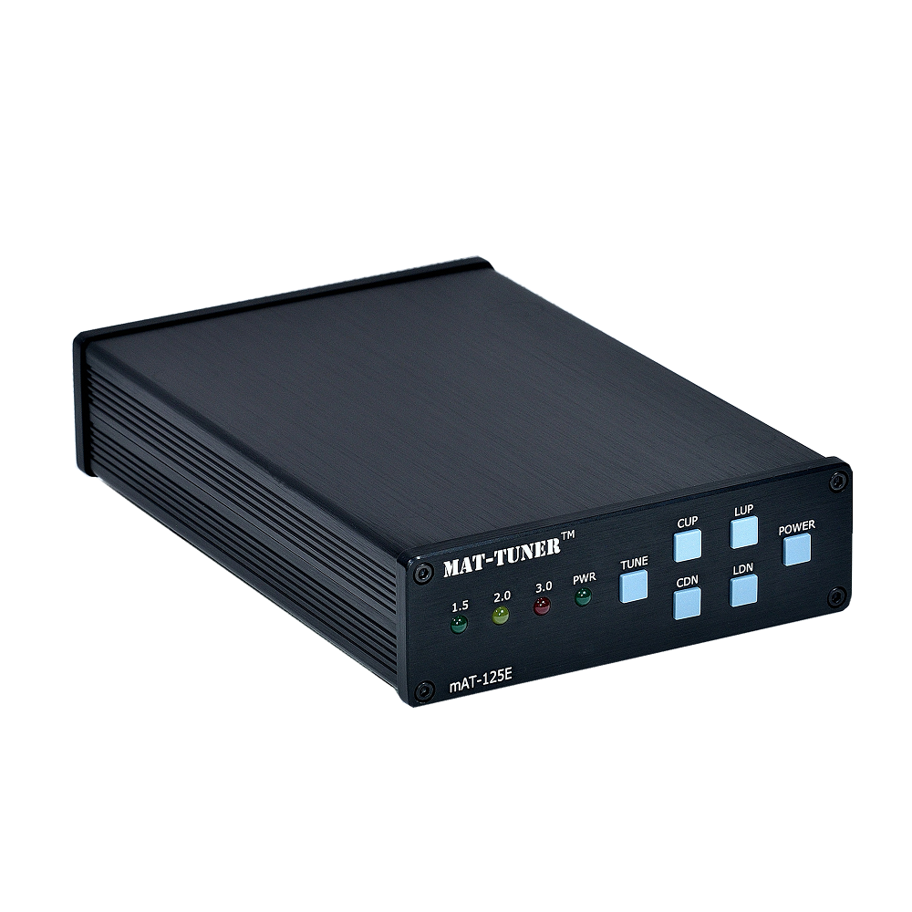 

Magnetic Hold Version Mat-125E General Automatic Antenna Tuner 120W 1.8-54MHz HF Shortwave Built-in 18650 Battery