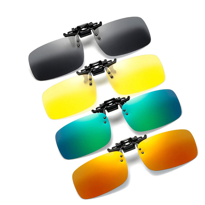 mild Berri Sportsmand Men Women Polarized Clip on Sunglasses for Driving Cycling Night Vision  Yellow S Sale - Banggood USA