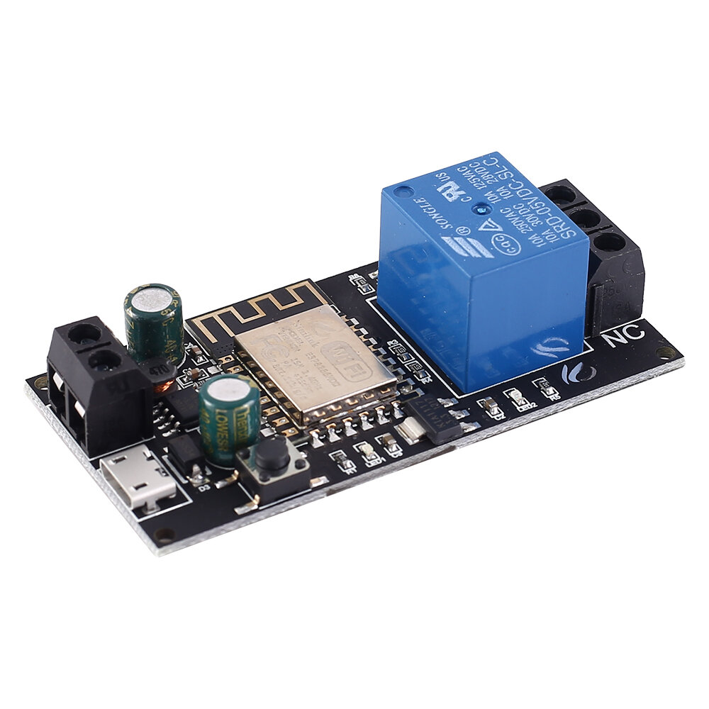XY-WF36V WIFI-relaisschakelmodule IoF Draadloos intelligent bedieningsapparaat voor Smart Home DC 12