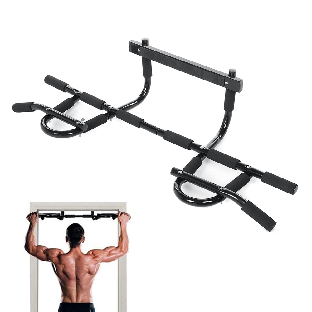 Chin Up Bar Door Wall Push-Ups Stands Abs Muscle Exercise Portable Fitness Sport Gym Home