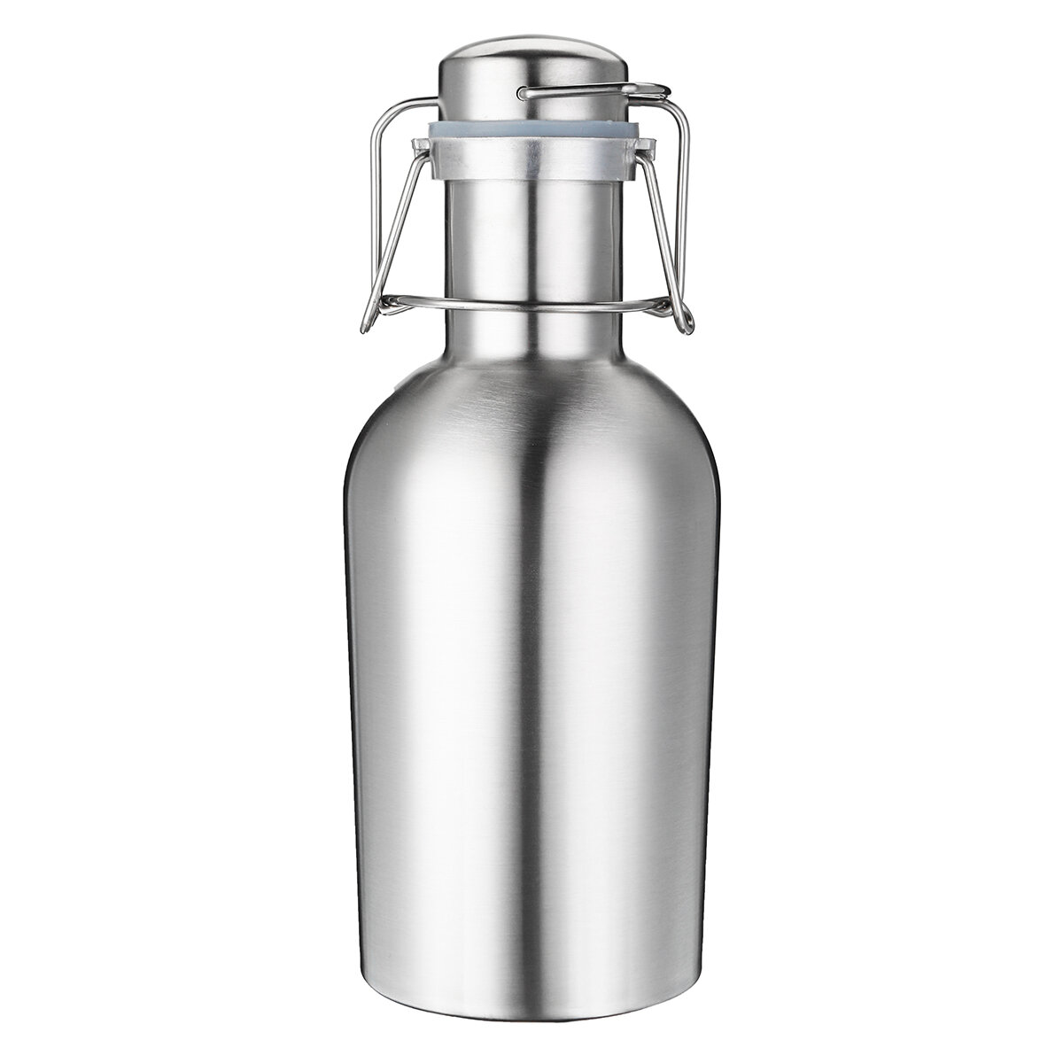1L Single Layer Stainless Steel B eer W-ine Beverage Pot Bottles Barrel B-eer Pot