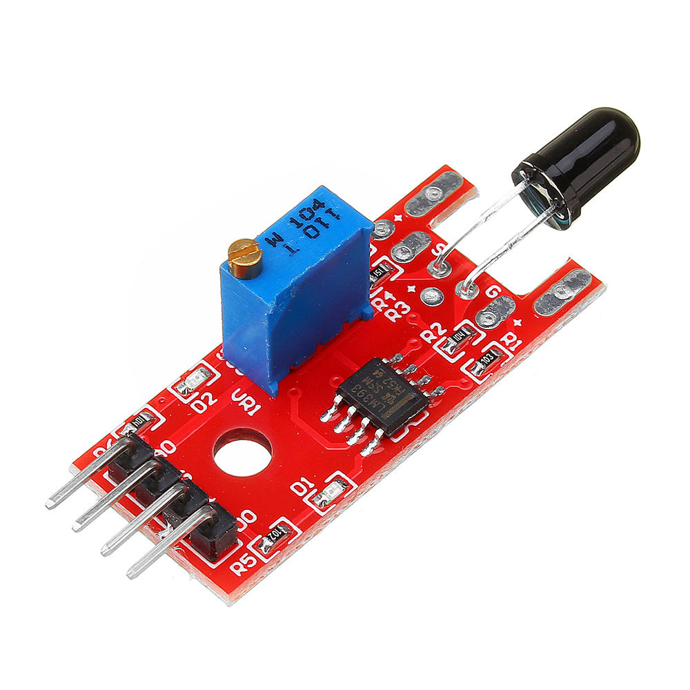 3 stks KY-026 Vlamsensormodule IR Sensordetector voor temperatuurdetectie Geekcreit voor Arduino - p