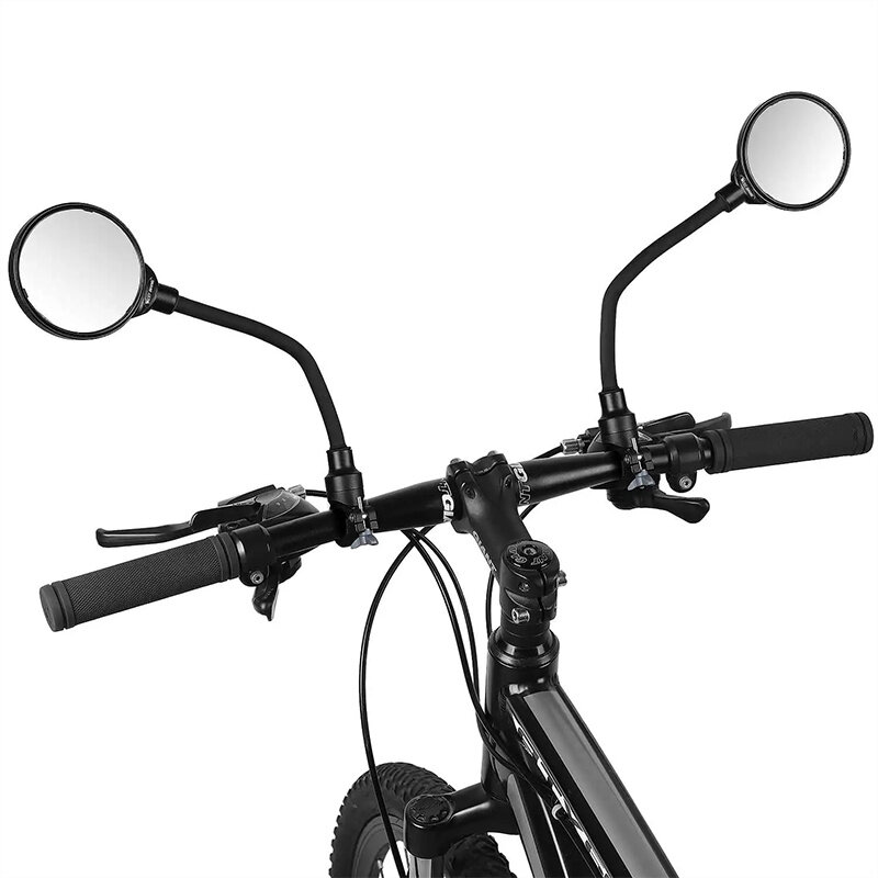 

WEST BIKING 1Pcs Bicycle Mirror MTB Road Bike Rearview Handlebar Mirrors Bike Accessories Angle Adjustable Cycling Rear