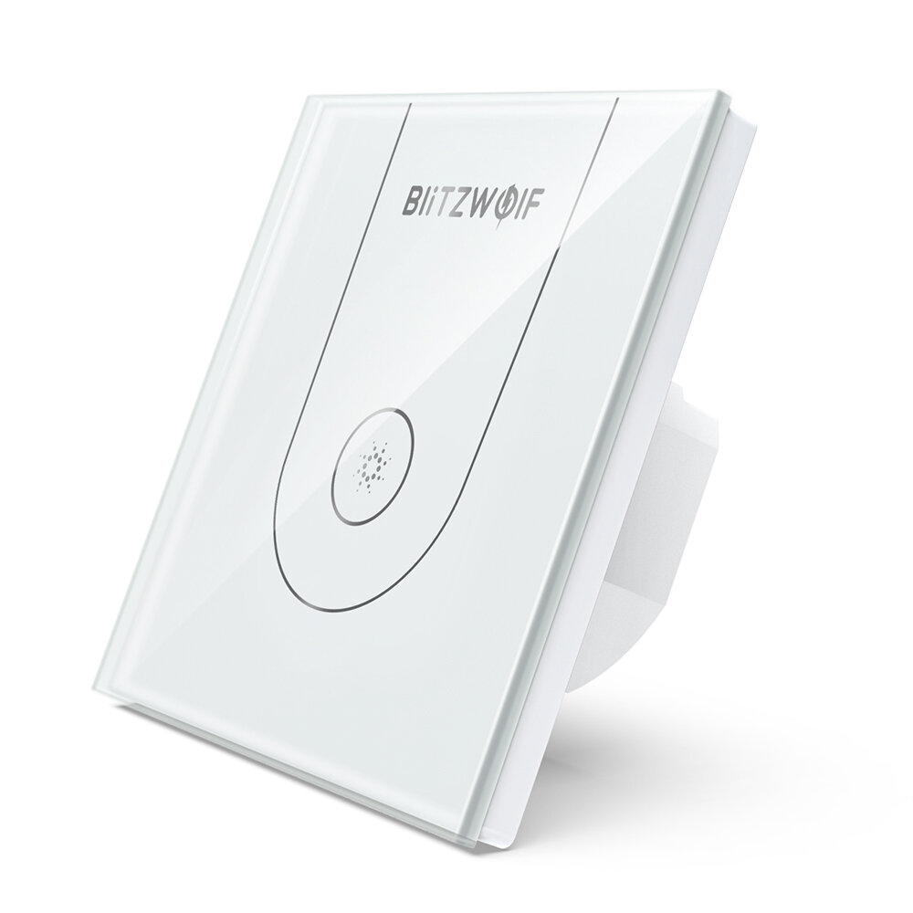BlitzWolf? BW-SS10 3000W WiFi?Smart?Water?Heater?Switch Touch Glass Panel Time Schedule APP Remote C