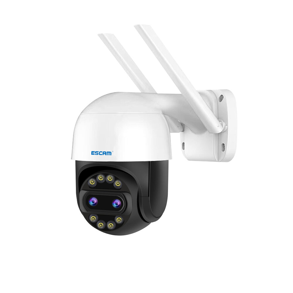 ESCAM QF212 4MP 8X Zoom WiFi-camera Outdoor IP PTZ Cam Intelligent AI Humanoïde Detectie Auto Tracki