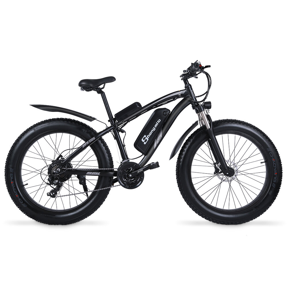 [EU Direct] SHENGMILO MX02S 1000W 48V 17Ah 26 Inch Electric Bicycle 40-50km Mileage Range 150kg Max Load 21 speed Electr