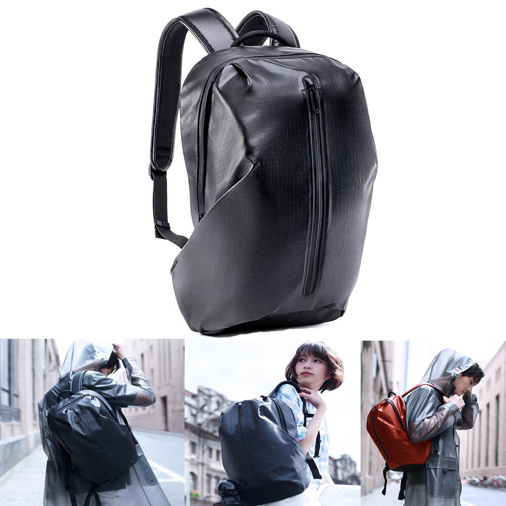 90FUN 18L Waterproof City Backpack 14inch Laptop Shoulder Bag Rucksack for Outdoor Travel Hiking