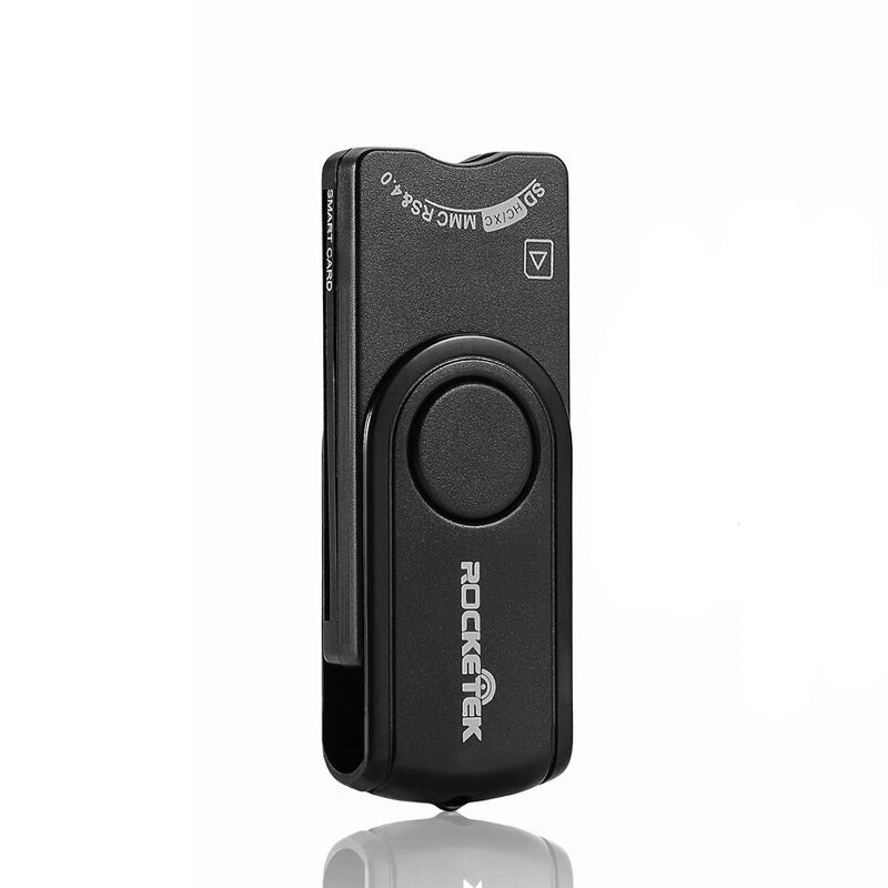 Rocketek USB2.0 kaartlezer SD TF geheugenkaart ID Bank EMV 4 in 1 smartcardlezer 4 in 1