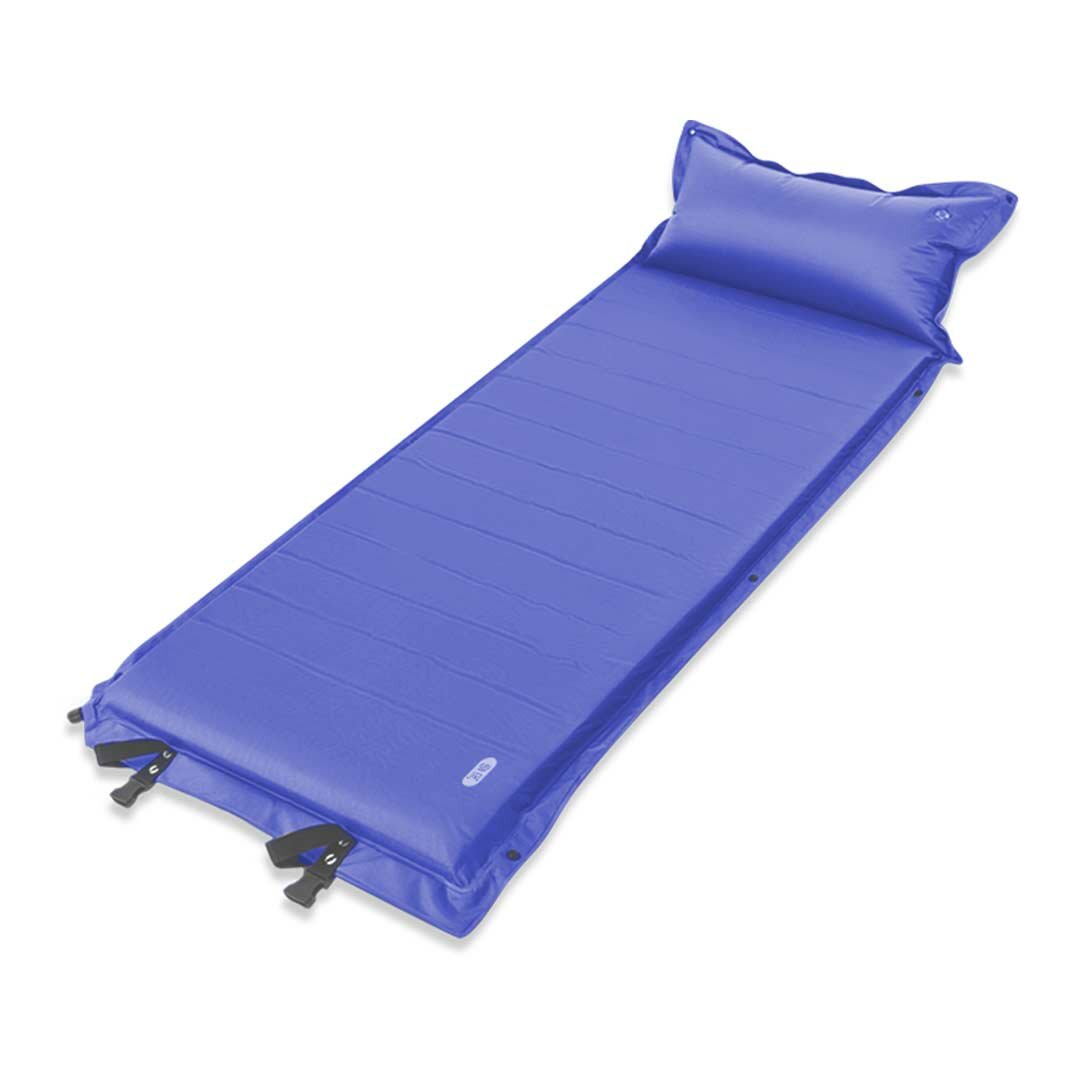 Μονό κρεβάτια αυτόματη φουσκωτά στρώματα αέρα ZENPH με αυτόματη φουσκωτήρα και μαξιλάρι για σκηνές