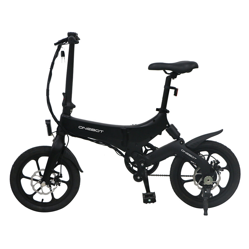 

[Ship To UK] ONEBOT S6 6.4Ah 36V 250W 16inch Folding Moped Bicycle 3 Modes 25km/h Top Speed 50km Mileage Range Electric